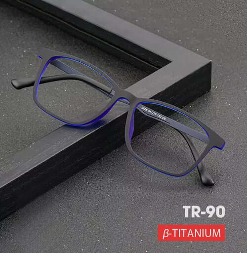 Lunettes en titane pur, lentille intelligente, réglage automatique des degrés - Achetez 01, obtenez 02