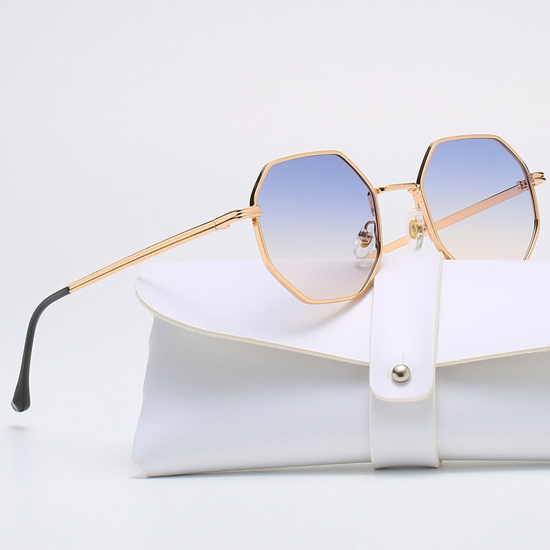 Lunettes de soleil pour femmes Fashion Polygon - Protection UV 400