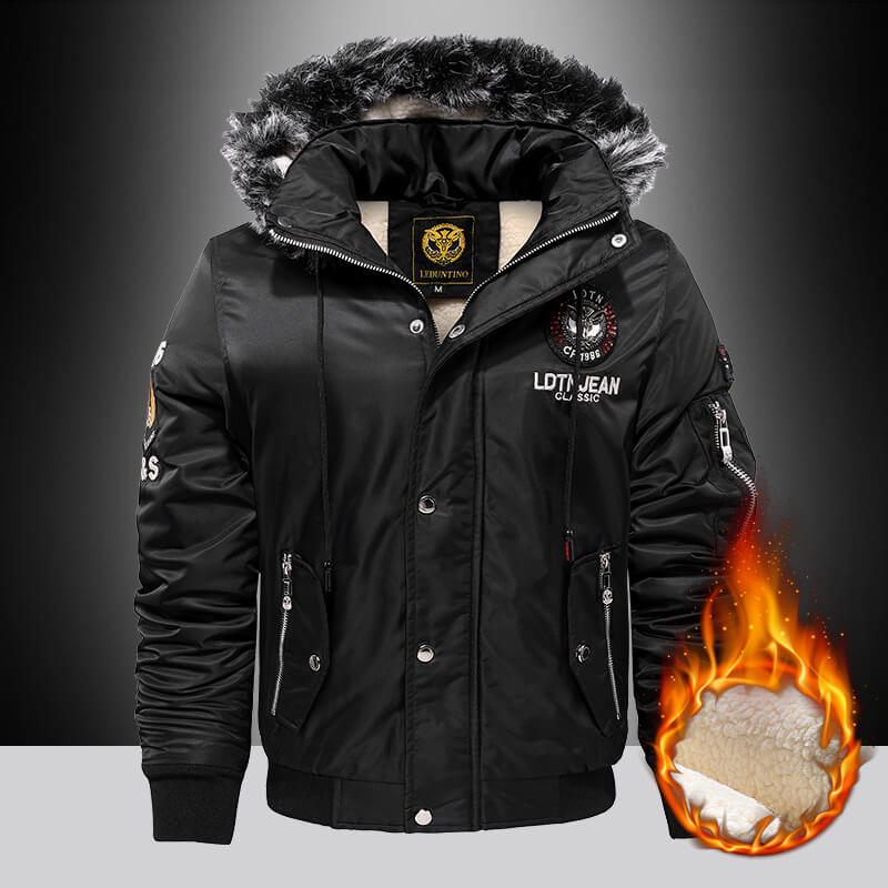 Parka en duvet velouté pour homme - Modèle 2024